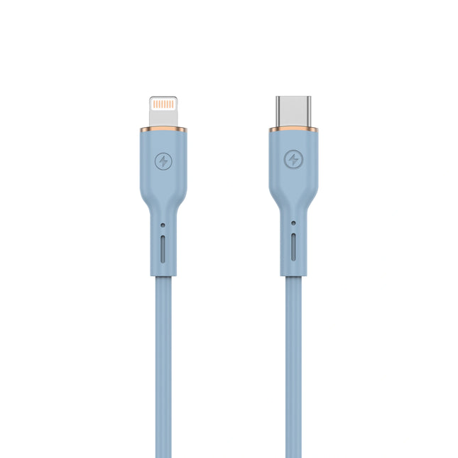 كابل شحن سريع WiWU Vitality Series USB-C إلى Lightning