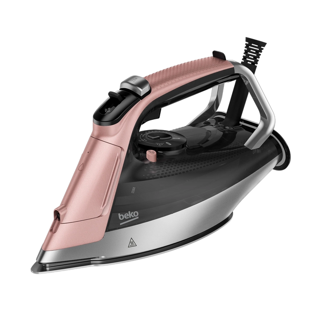 Beko Steam Iron 3000W 350 mL Leak proof Pink Self cleaning