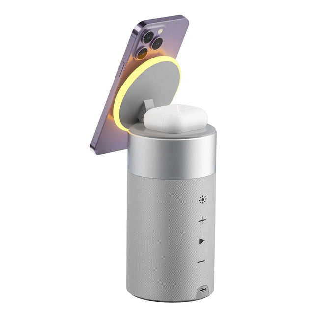 WIWU 3-in-1 Wireless Charger Speaker
