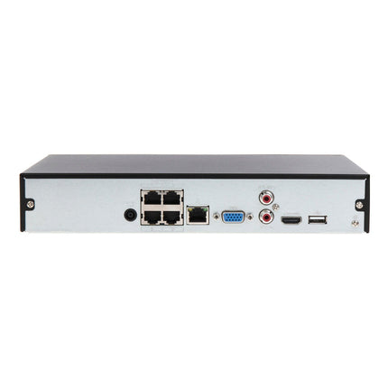 4 Channel Compact 1U 1HDD 4 PoE Network Video Recorder