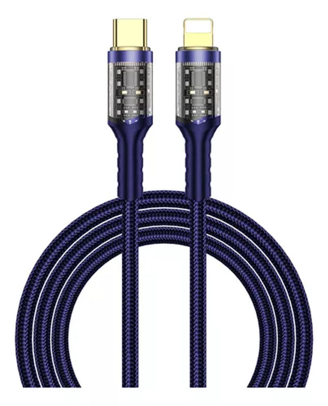 كابل WiWU USB-C to Lightning بطول 1.2 متر - سلسلة GEEK