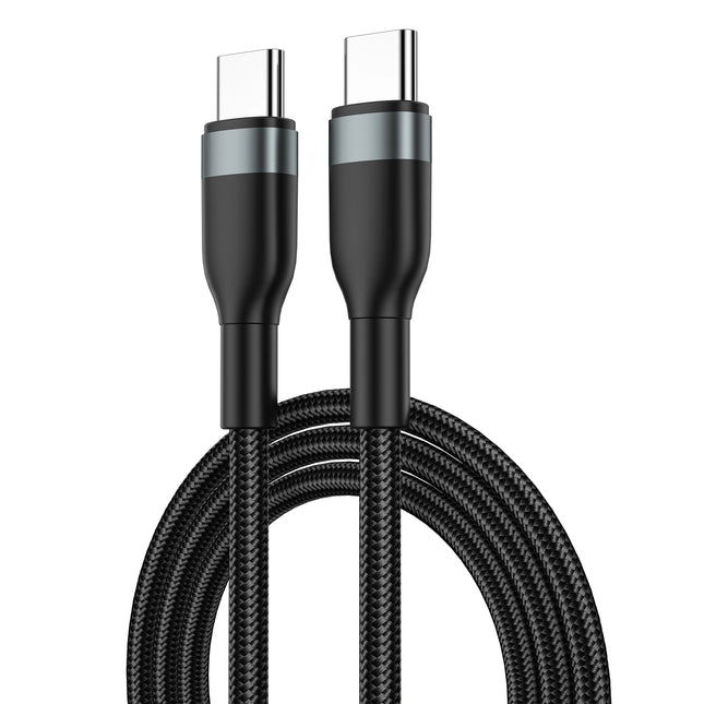 كابل شحن سريع من سلسلة Titan Link USB-C إلى USB-C بقوة 100 وات