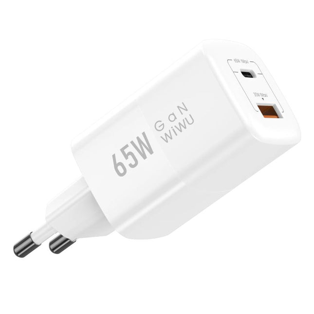 WiWU Nano Series 65W GaN Wall Charger (PD + QC)