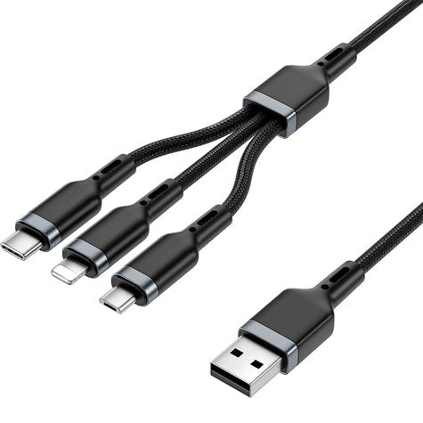 WiWU Platinum Series 3-in-1 Fast Charging Cable
