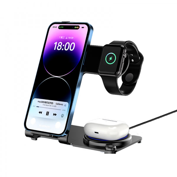 "Wi-W005
3 in1 wireless charger"