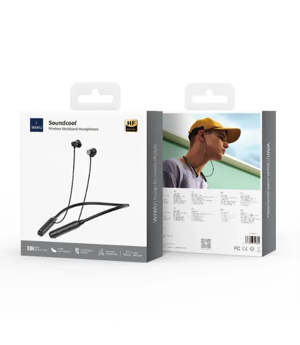 WiWU Soundcool Wireless Neckband Headphones