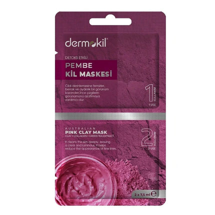 Detox Effect Pink Clay Mask – Purifying Face Treatment
