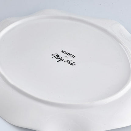 Karaca x Muge Anli Gold Serving Plate Set 26cm