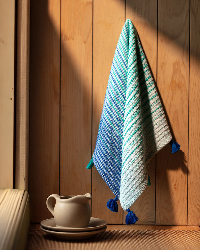 Pente Kitchen Towel in Blue - Premium Absorbent