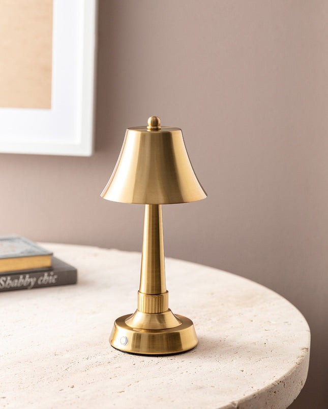 Madame Coco Valerie Gold Lampshade - Elegant Lighting