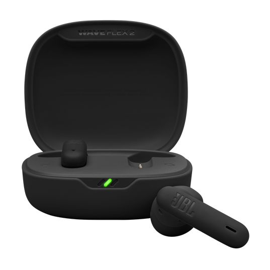 سماعات جي بي إل (JBL) اللاسلكية Wave Flex 2 - صوت JBL Deep Bass القوي وبطارية تدوم حتى 40 ساعة