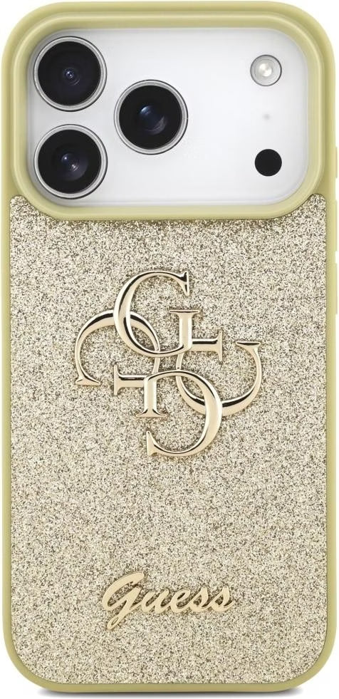 CG MOBILE Guess 4G PU Classic Logo compatibile con MagSafe Custodia per iPhone 17 Pro Max (nero CG MOBILE Guess 4G PU Classic Logo compatibile con MagSafe Custodia per iPhone 17 Pro Max (nero