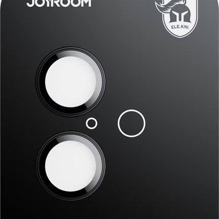 Joyroom JR-17QS2 HD Camera Lens Protector for iPhone 17 and 17 Air - Tempered Glass and Metal Frame - Individual Lens Protection - High Definition - Black and Silver