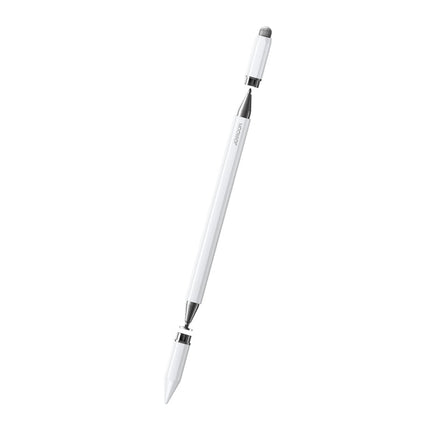 Joyroom JR-BP561 3-in-1 Magnetic Passive Capacitive Stylus Pen - Precision Disc Tip - Soft Fiber Tip - Built-in Ballpoint Pen - Universal Compatibility