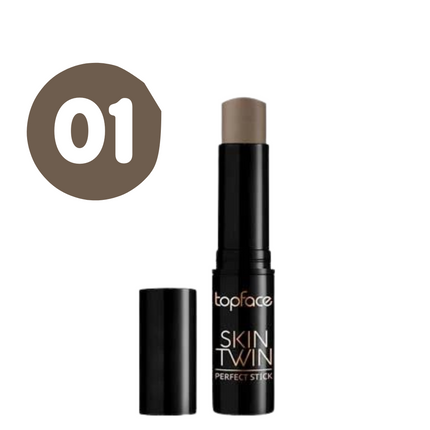 TopFace Skin Twin Contour Stick 01 - Dual Sculpt & Highlight