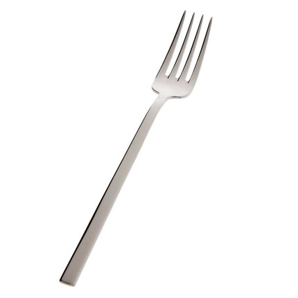 KRC Flame Platinum Dessert Fork - Elegant Flatware