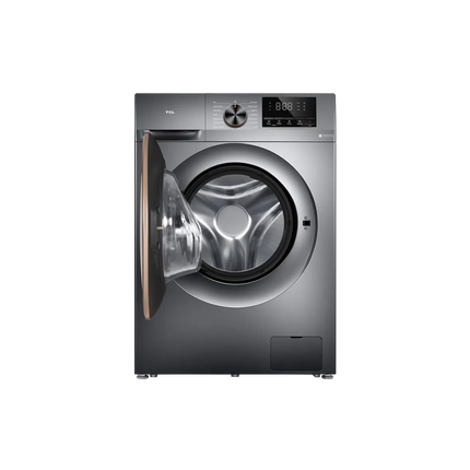 غسالة تي سي إل 10 كيلو تعبئة أمامية بمحرك إنفيرتر دفع مباشر وخاصية الغسيل بالبخار