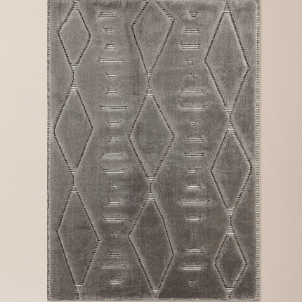 Edgard Gray Carpet - Contemporary Elegant Floor Covering