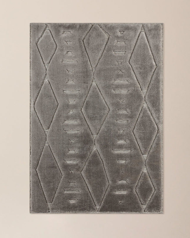 Edgard Gray Carpet - Contemporary Elegant Floor Covering