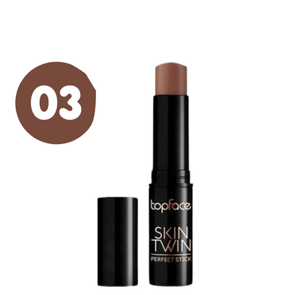 TopFace Skin Twin Contour Stick 03 - Dual Ended