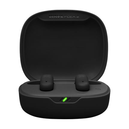سماعات جي بي إل (JBL) اللاسلكية Wave Flex 2 - صوت JBL Deep Bass القوي وبطارية تدوم حتى 40 ساعة