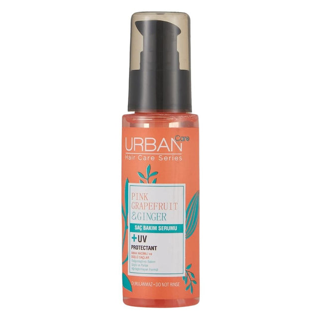 URBAN Care Pink Grapefruit & Ginger Hair Serum with UV