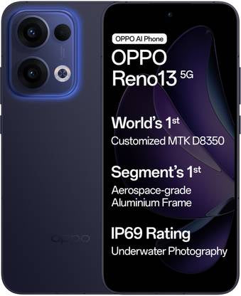 Reno13 5G  Blue oppo Reno13 5G (Blue, 128 GB) (8 GB RAM)