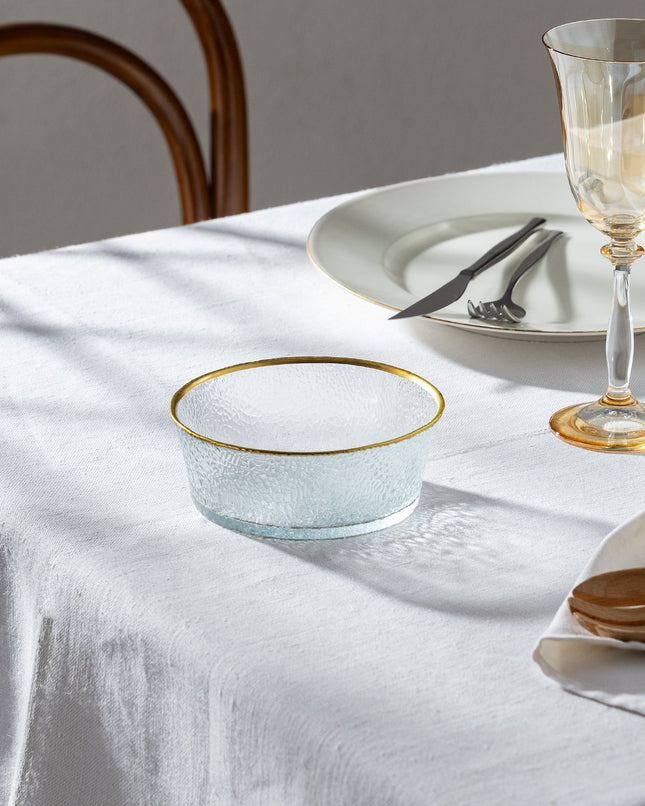 Madame Coco Chevreuil Small Transparent Glass Bowl