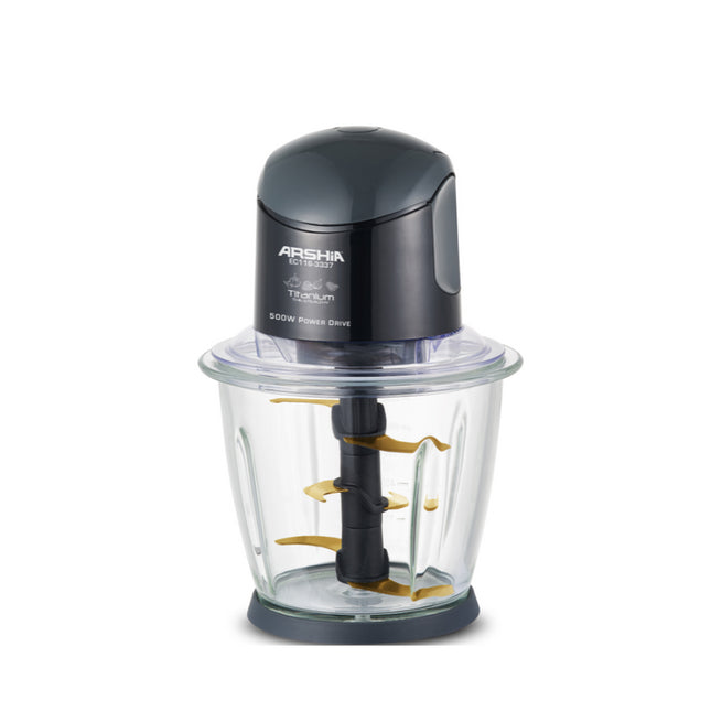 3337ArshiaElectric Chopper From Arshia Titanium Powerful 500W | EC116-3337
