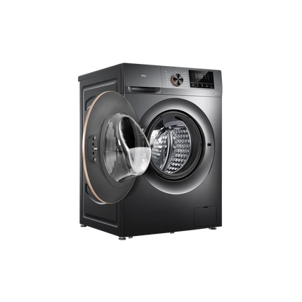 غسالة تي سي إل 10 كيلو تعبئة أمامية بمحرك إنفيرتر دفع مباشر وخاصية الغسيل بالبخار