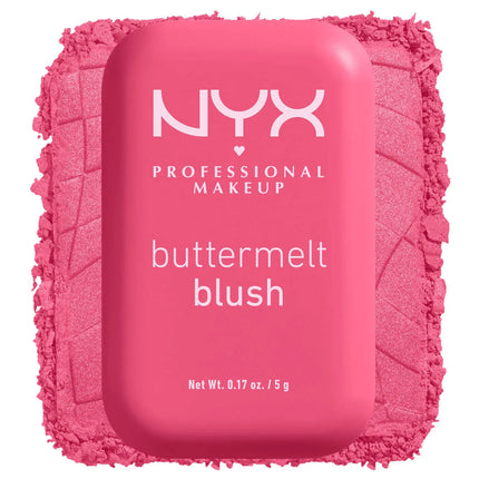 NYX Buttermelt Blush - Creamy Shimmer Cheek Color