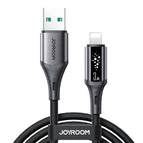 3A Fast Charging Data Cable (USB-A to Lightning) 1.2m-Black