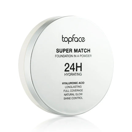 Topface Super Match Powder Foundation - Buildable Coverage