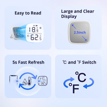 THR320D SONOFF TH Elite Smart Temperature and Humidity Monitoring Switch