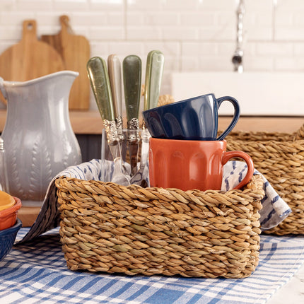 Moni Medium Wicker Basket - Natural Storage Solution