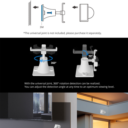 PIR BASE SONOFF PIR3-RF Motion Sensor