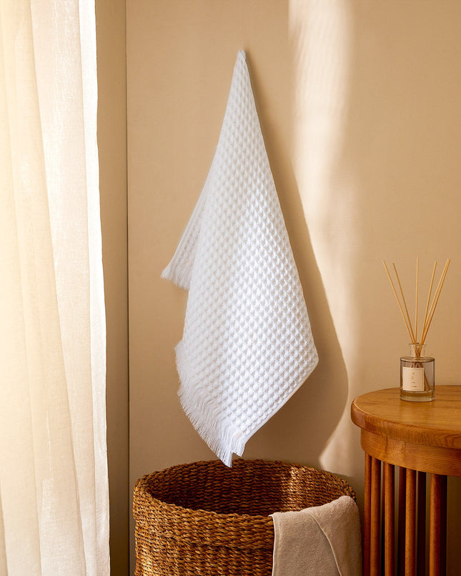 Marlie Premium 100% Cotton Face Towel White