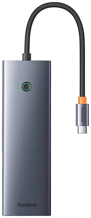 موزع منافذ باسوس الترا جوي (Baseus UltraJoy) نظام 10 في 1 - منفذ USB-C إلى HDMI 4K و VGA - شحن سريع 100 واط PD - منفذ إيثرنت Gigabit - قارئ بطاقات SD/TF - مخرج صوت 3.5 ملم موزع منافذ باسوس الترا جوي (Baseus UltraJoy) نظام 10 في 1 - منفذ USB-C إلى HDMI 4K و VGA - شحن سريع 100 واط PD - منفذ إيثرنت Gigabit - قارئ بطاقات SD/TF - مخرج صوت 3.5 ملم