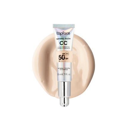 Topface Natural Glow CC Shades Foundation – Cool Beige 01