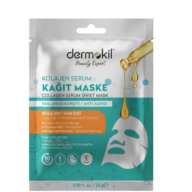 Collagen Serum Sheet Mask - Anti-Aging Face Treatment
