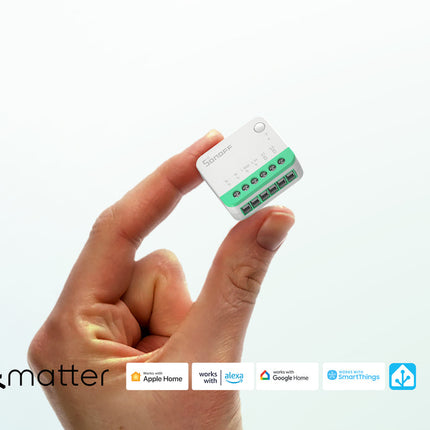 MINIR4M SONOFF MINI Extreme Wi-Fi Smart Switch (Matter-enabled) | MINIR4M