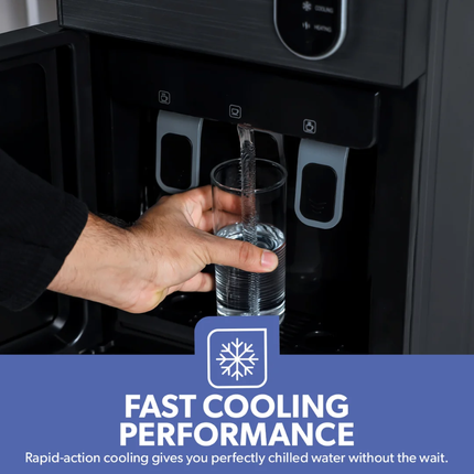 Geepas GWD17037 Bottom Loading Water Dispenser with Hot, Cold & Normal Water Taps