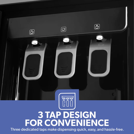 Geepas GWD17037 Bottom Loading Water Dispenser with Hot, Cold & Normal Water Taps