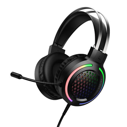 HOCO W117 Battle Gaming Headphones with LED & Mic