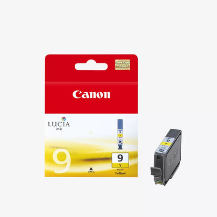Canon PGI-9Y Yellow Ink Cartridge - LUCIA Pigment Ink Technology - Professional Lab-Quality Prints - Fade Resistant - Compatible with PIXMA Pro9500 Series