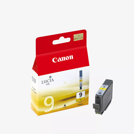 Canon PGI-9Y Yellow Ink Cartridge - LUCIA Pigment Ink Technology - Professional Lab-Quality Prints - Fade Resistant - Compatible with PIXMA Pro9500 Series