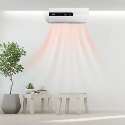 Geepas GWH28515 2000W PTC Ceramic Wall Heater with Remote Control
