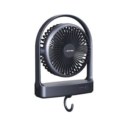 LENYES LHF06 Small Table Fan- Black