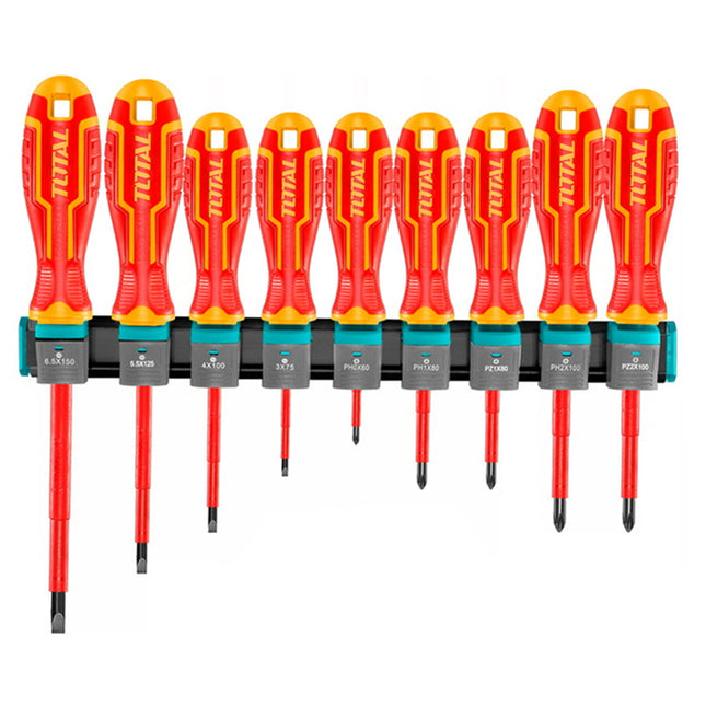 Total THTIS596  9pcs Insulated Screwdriver Set 1000V