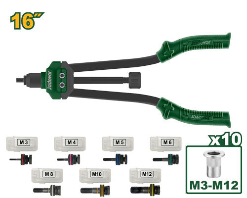 Jadever 16″ Rivet Nut Gun Kit